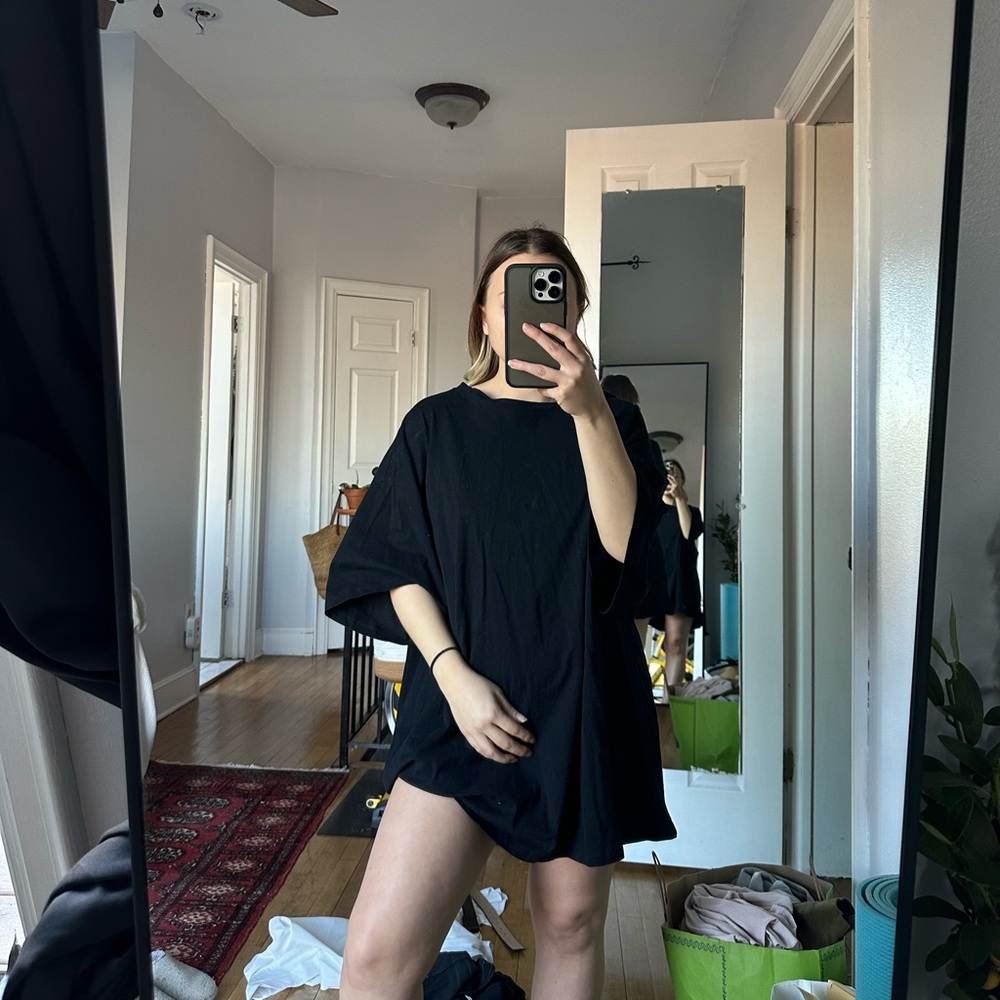 Kendall + Kylie oversized T shirt dress